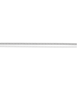 Cadena Barbada en Plata de Primera Ley 40x40cm