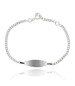 ESCLAVA "MINIE" PLATA DE PRIMERA LEY 16CM