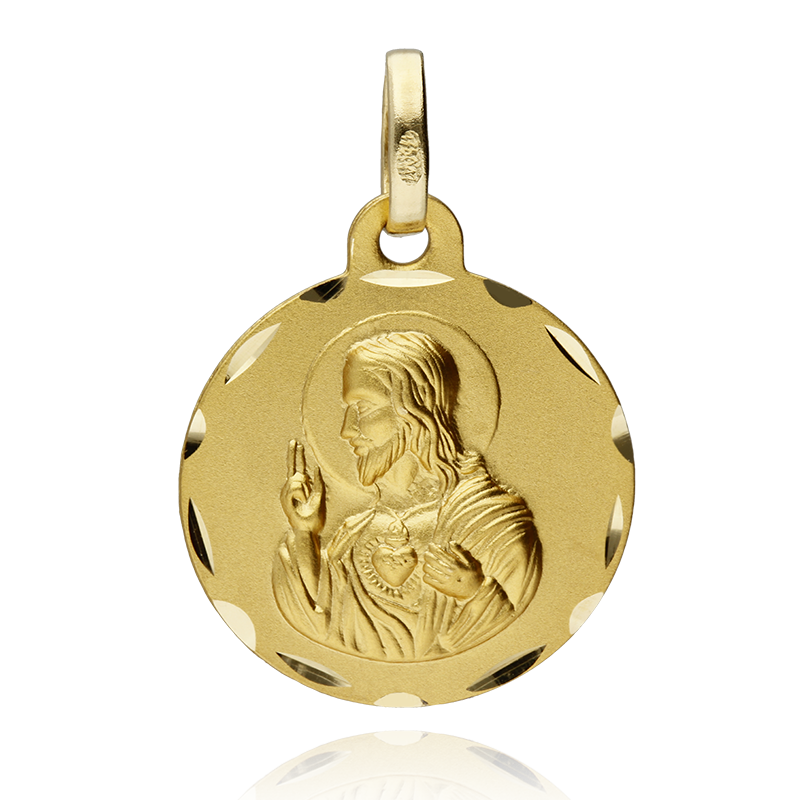 Escapulario VIrgen del Carmen y Corazón