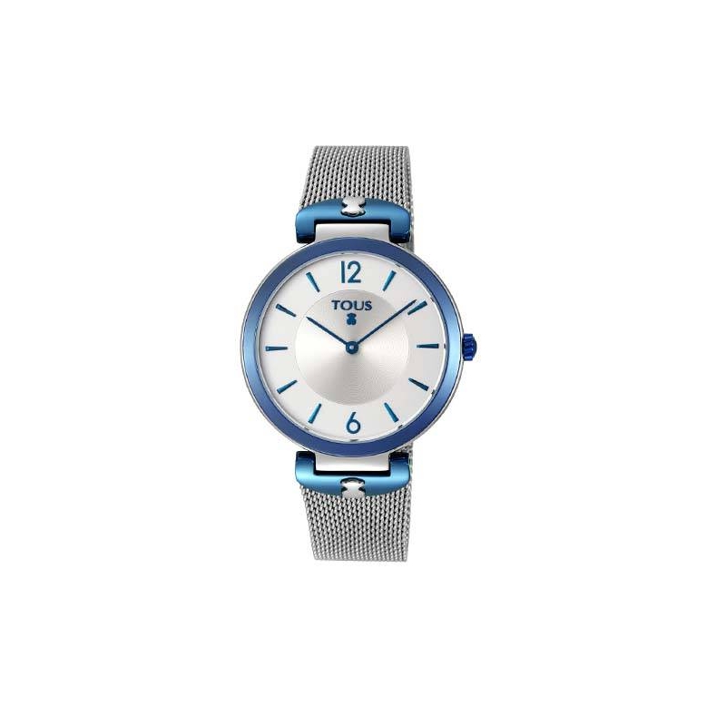 Reloj S-Mesh bicolor acero/IP azul 800350830 Reloj S-Mesh bicolor acero/IP azul 800350830