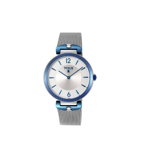 Reloj S-Mesh bicolor acero/IP azul 800350830