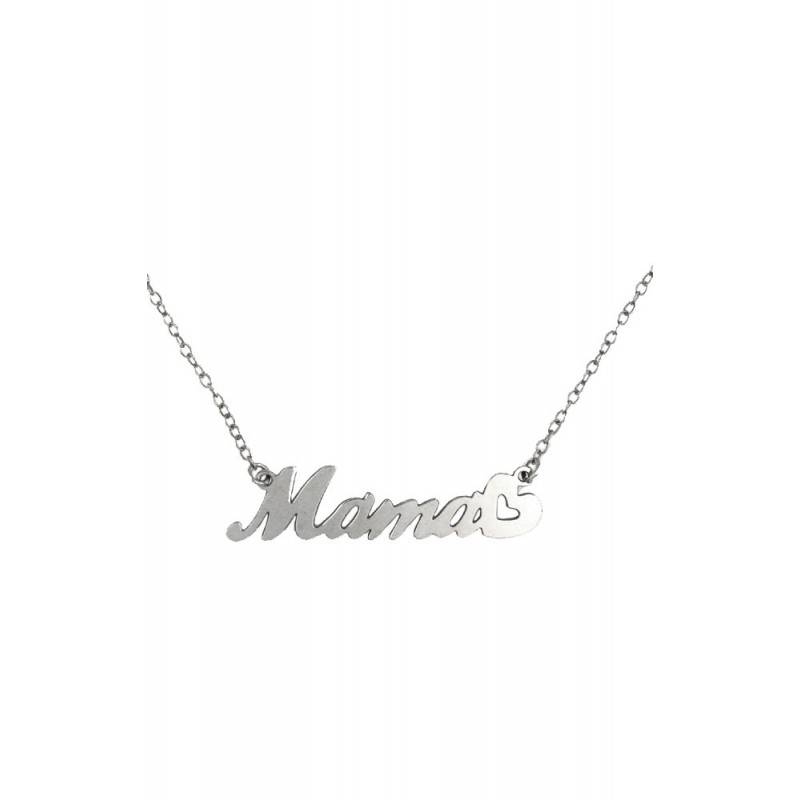 Gargantilla "Mamá" Plata de ley Gargantilla "Mamá" Plata de ley