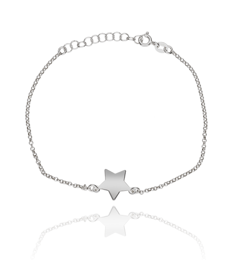 Pulsera Plata "Shine Star"