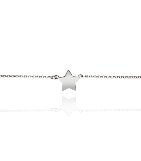 Pulsera Plata "Shine Star"