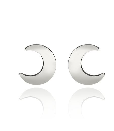 Pendientes Plata "Moon"