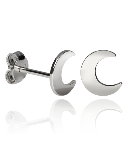 Pendientes Plata "Moon"