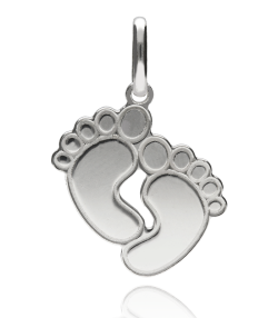 Colgante Plata "Huellas"