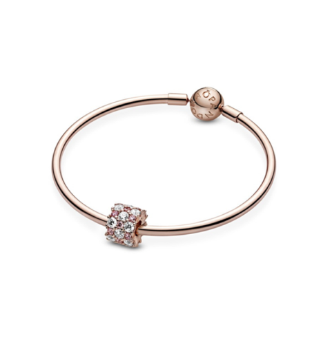 Charm en Pandora Rose Brillo Rosa 788487C01