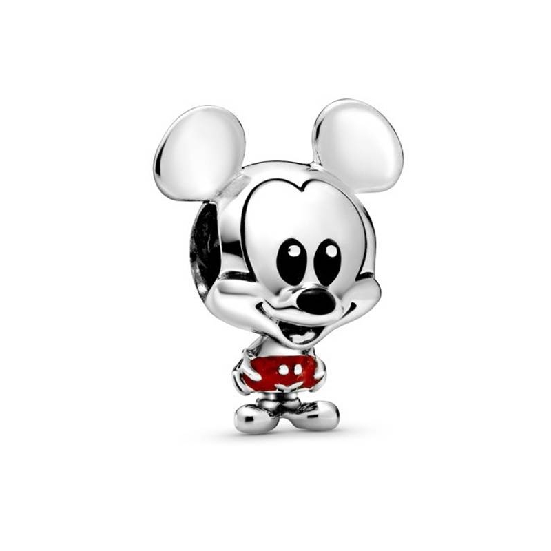 Charm Mickey Mouse Pantalones Rojos de Disney 798905C01