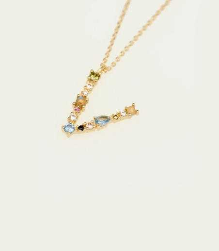 Collar Letra V CO01-117-U