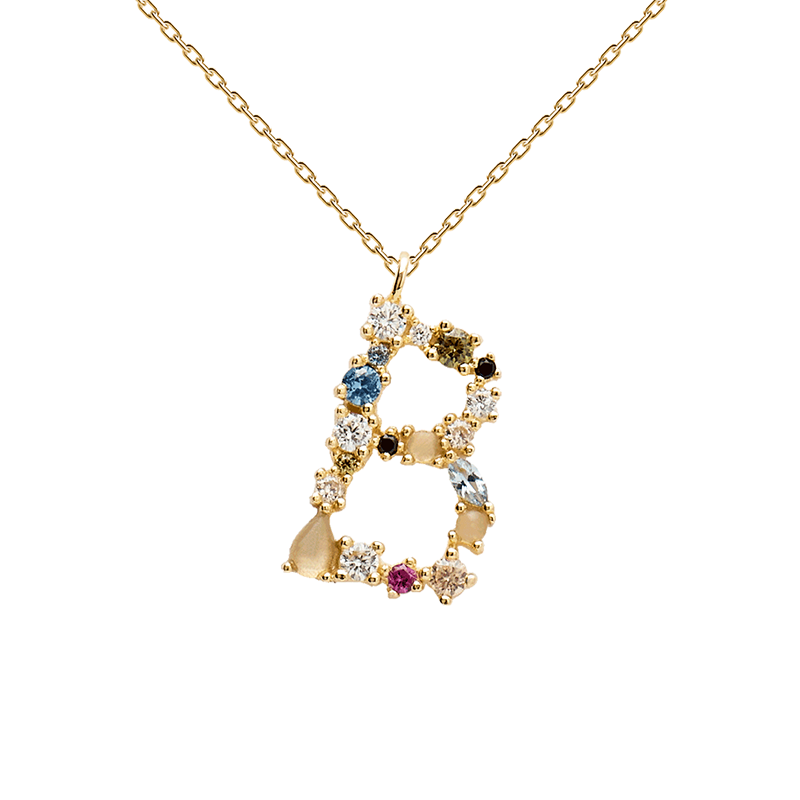 Collar Letra B CO01-097-U Collar Letra B CO01-097-U