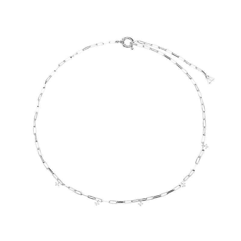 Collar Gina Silver CO02-083-U