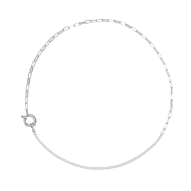Collar Plata PDPAOLA Mirage Silver CO02-082-U Collar Plata PDPAOLA Mirage Silver CO02-082-U