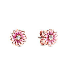 Pendientes de Botón Margarita Rosa 288773C01
