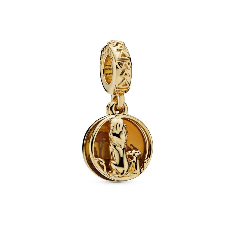 Charm colgante en Pandora Shine Atardecer Simba y Mufasa 768639C01