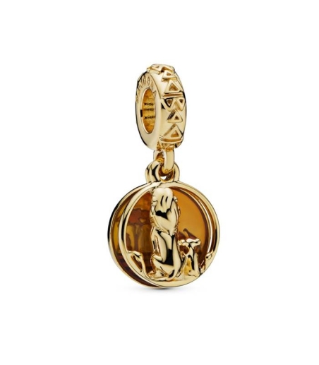 Charm colgante en Pandora Shine Atardecer Simba y Mufasa 768639C01