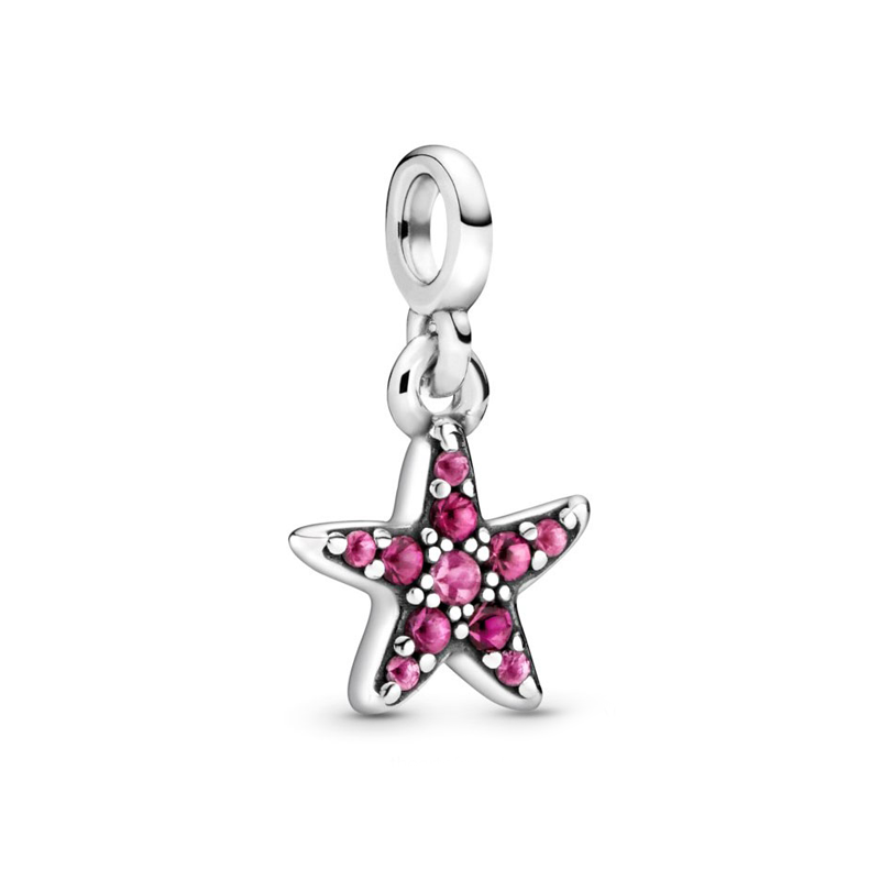 Charm Pandora Me colgante en plata de ley Mi estrella de mar 799011C01