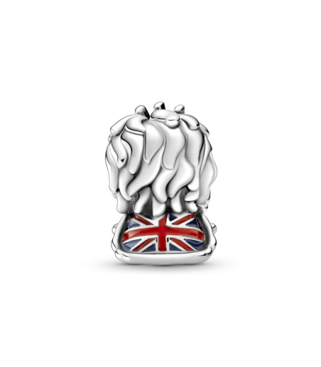 Charm Pandora León Wawy Union Jack en Plata de Ley 799032C01