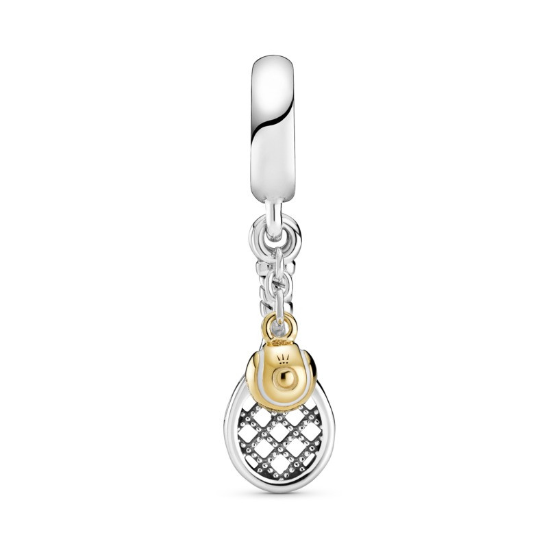 Charm Colgante Raqueta y Pelota de Tenis 769026C01
