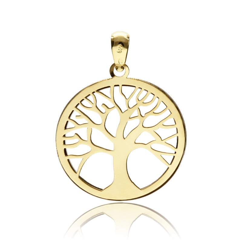Colgante El Arbol De La Vida Colgante Árbol de la vida Oro Bicolor Primera Ley