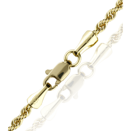 Cordón Salomónico Oro 18k 2.8mm 60 cm