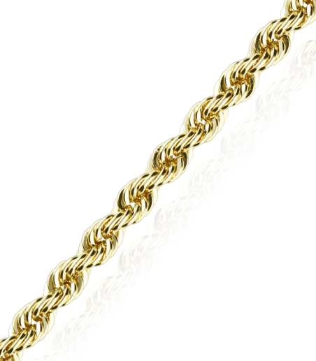 Cordón Salomónico Oro 18k 3.3mm 45cm