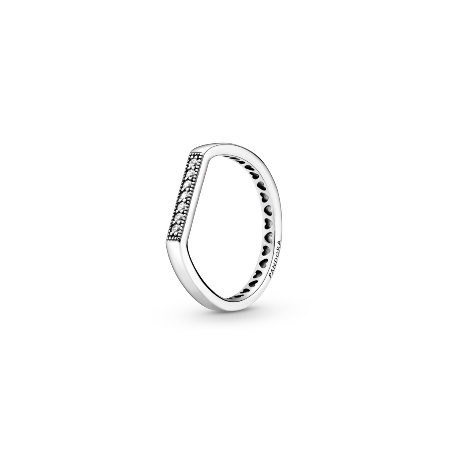Anillo Pandora en Plata de ley Barra Brillante 199041C01