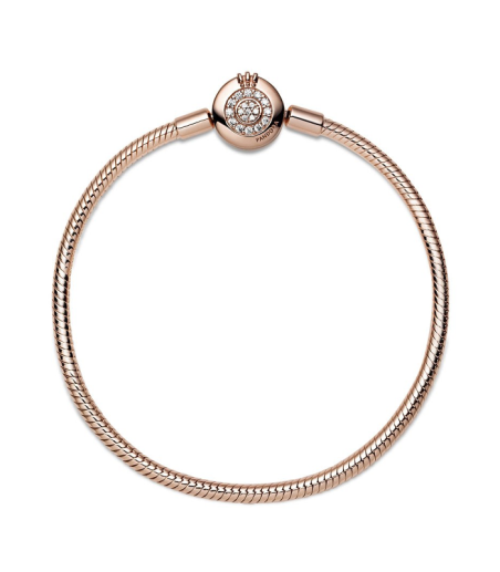 Pulsera Moments Rose Corona con Circonitas Pandora 589046C01