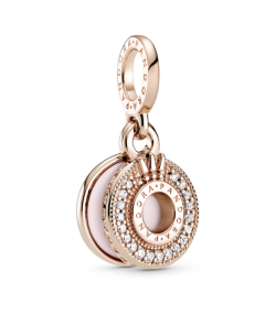 Charm colgante en Pandora Rose Corona O Brillante 789055C01
