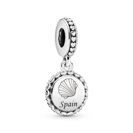 Charm colgante en plata de ley Concha España 792018C00_E027