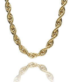 Cordón Salomonico "Kane" Oro Amarillo 60 cm