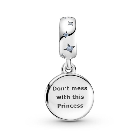 Charm colgante en plata de ley Princesa Leia Star Wars 799251C01