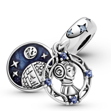 Charm colgante en plata de ley Princesa Leia Star Wars 799251C01