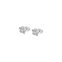 Pendientes Lotus flor con circonitas LP3107-4/1