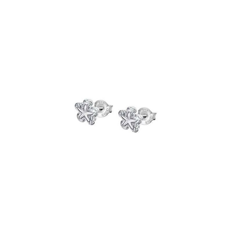 Pendientes Lotus Silver flor con circonitas LP3107-4/1