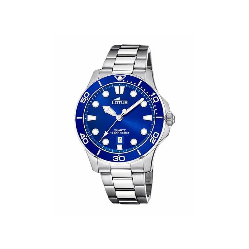 Reloj Lotus Hombre Acero con Esfera Azul 18759-1