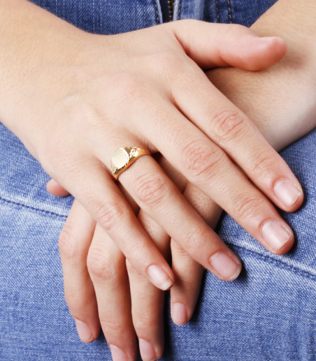 Sello Oro 18k "Reims"