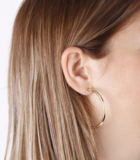 Pendientes Aro Oro 18k 45mm "Petra"