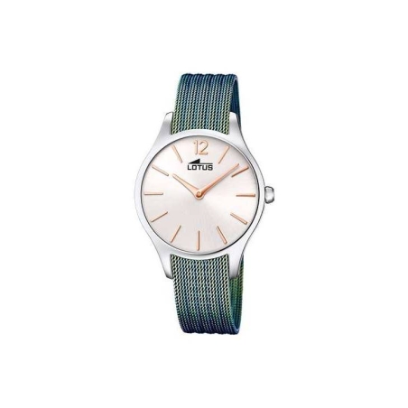 Reloj Lotus Bliss de mujer correa de acero azul 18749/2