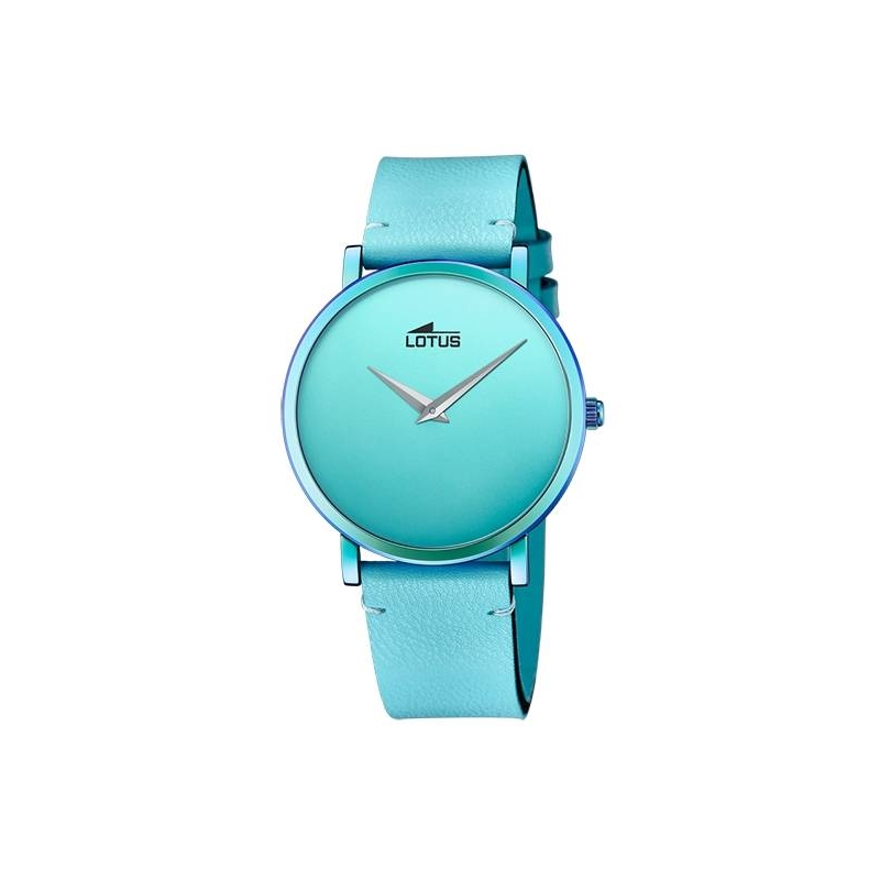 Reloj Lotus de mujer Minimalist correa azul y esfera azul 18779/1