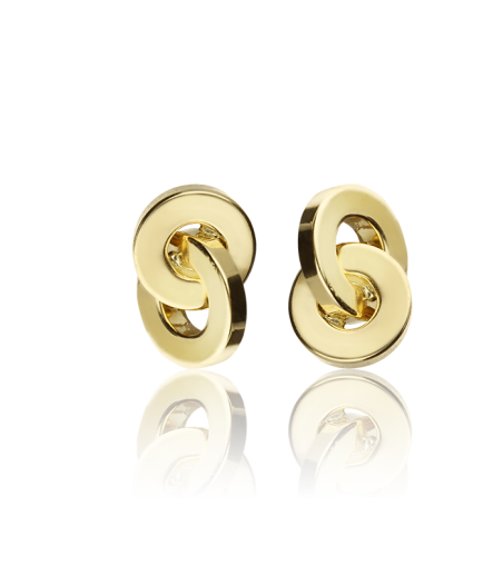 Pendientes Nudo de Oro 18k.