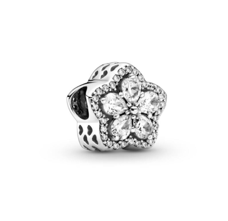 CHARM PLATA COPO DE NIEVE CIRCONITA 799224C01