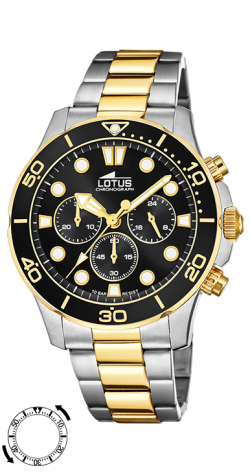 Reloj Lotus Hombre Excellent línea dorada 18757/2