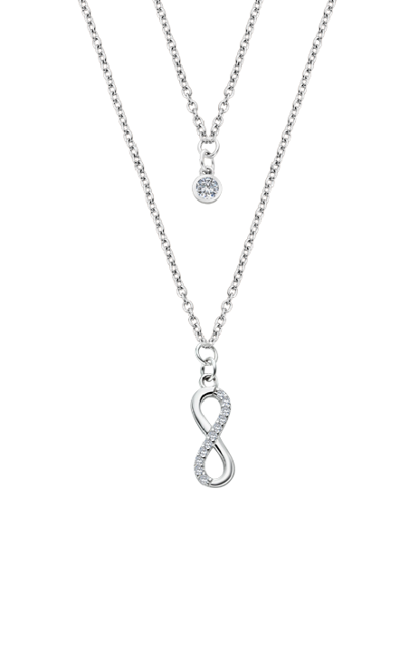 Collar Lotus Silver en plata de primera ley infinito LP3047-1/1