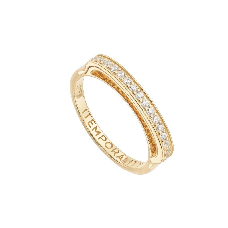 Anillo Eternity dorado RN-201-025-12