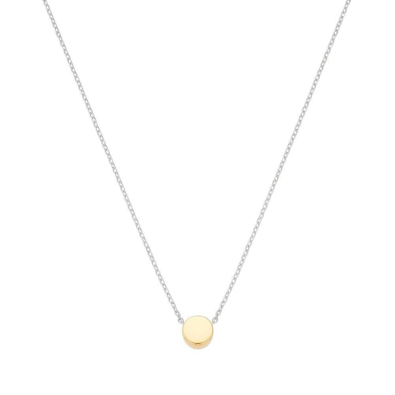 Collar Cube Círculo Bicolor SNL-400-005-UU