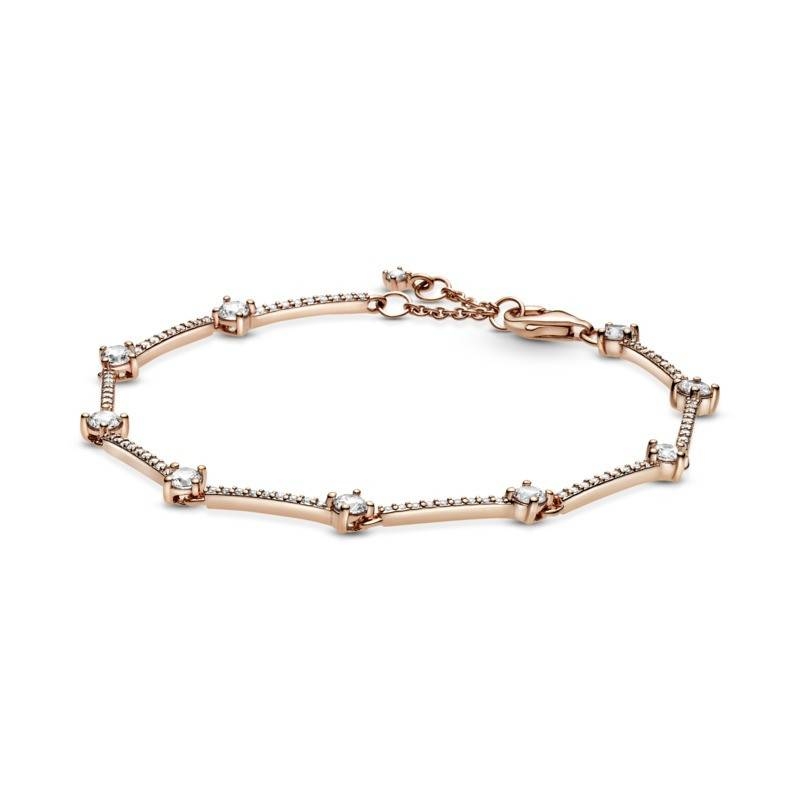 PULSERA PANDORA ROSE CON CIRCONITAS 589217C01