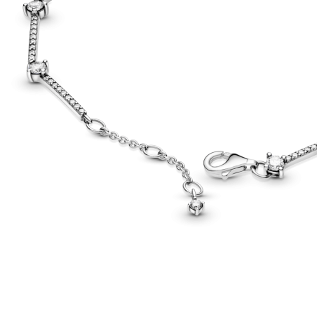 PULSERA PLATA PANDORA CON CIRCONITAS 599217C02