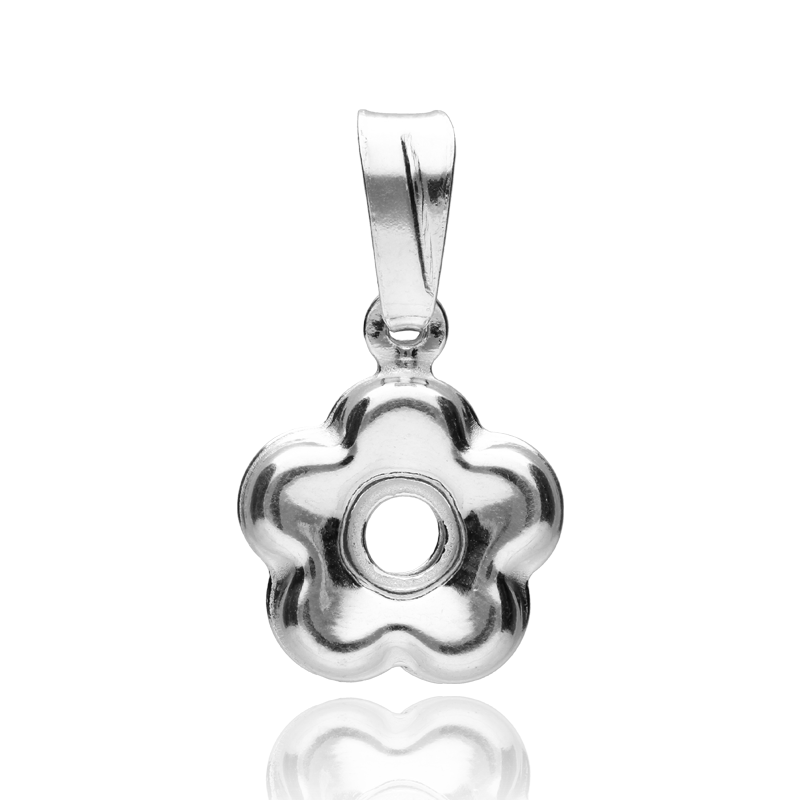 Colgante "Girasol" flor de Plata de Primera Ley Colgante "Girasol" flor de Plata de Primera Ley