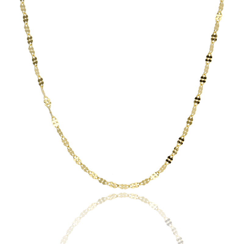 Cadena Irlanda de Oro de 18 k de 40 cm